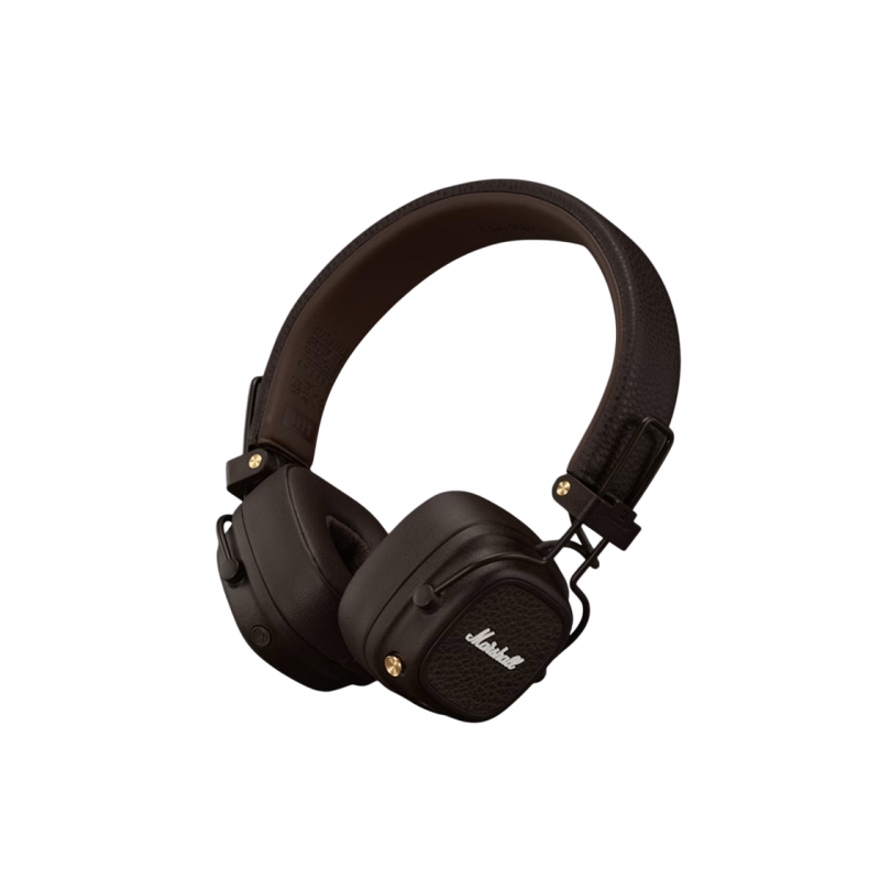Casti Marshall Major V Bluetooth Headphones - Brown