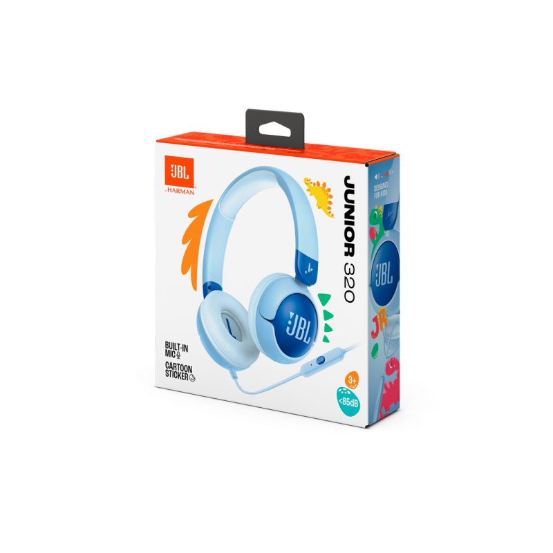Наушники JBL JR320, Blue