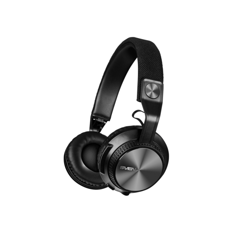 Bluetooth-гарнитура SVEN AP-B630MV с микрофоном, черная, 4-контактный 3,5-мм мини-джек