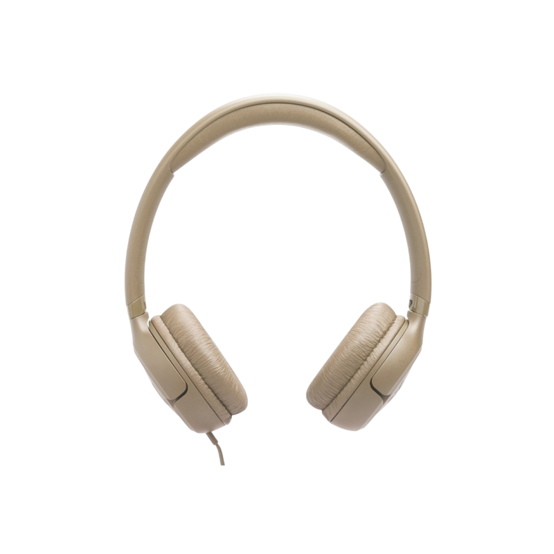 Headphones JBL T530C Beige, USB-C, On-ear