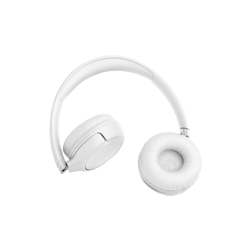 Headphones Bluetooth JBL T530BT, White, On-ear