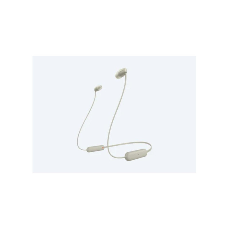 Наушники Sony WI-C100, Beige