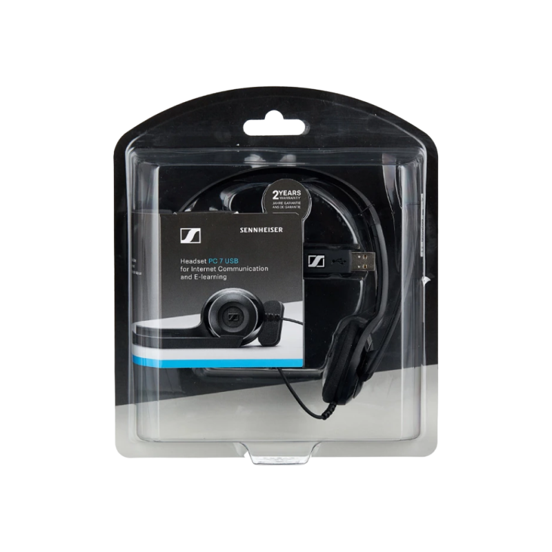 Наушники Sennheiser Epos PC 7 USB, Black, 116889