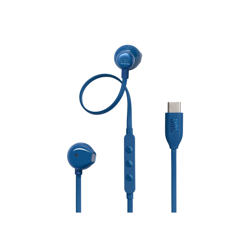 Наушники JBL T305C, Blue