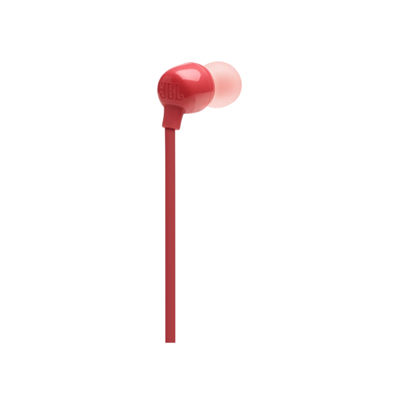 Earphones Bluetooth JBL T115BT, Coral Red.