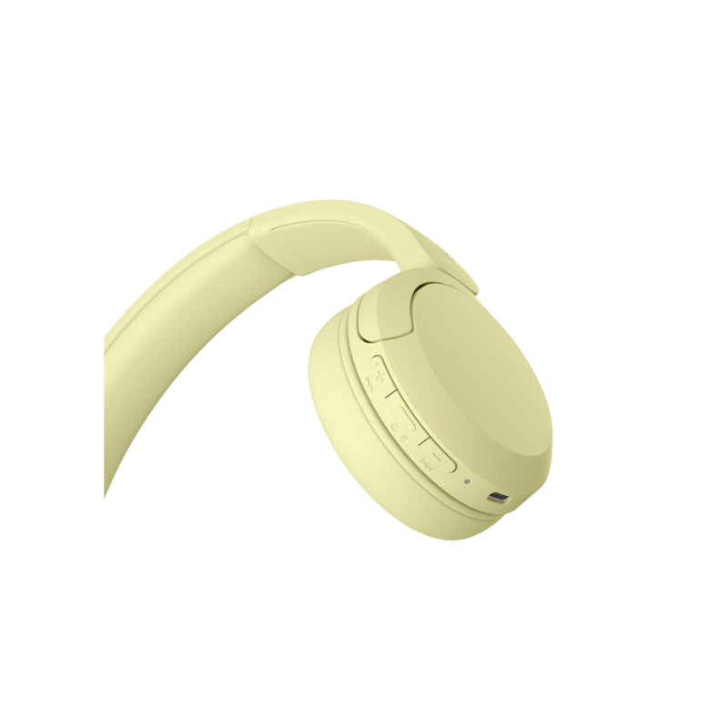 Bluetooth-наушники SONY WH-CH520Y, желтые, EXTRA BASS