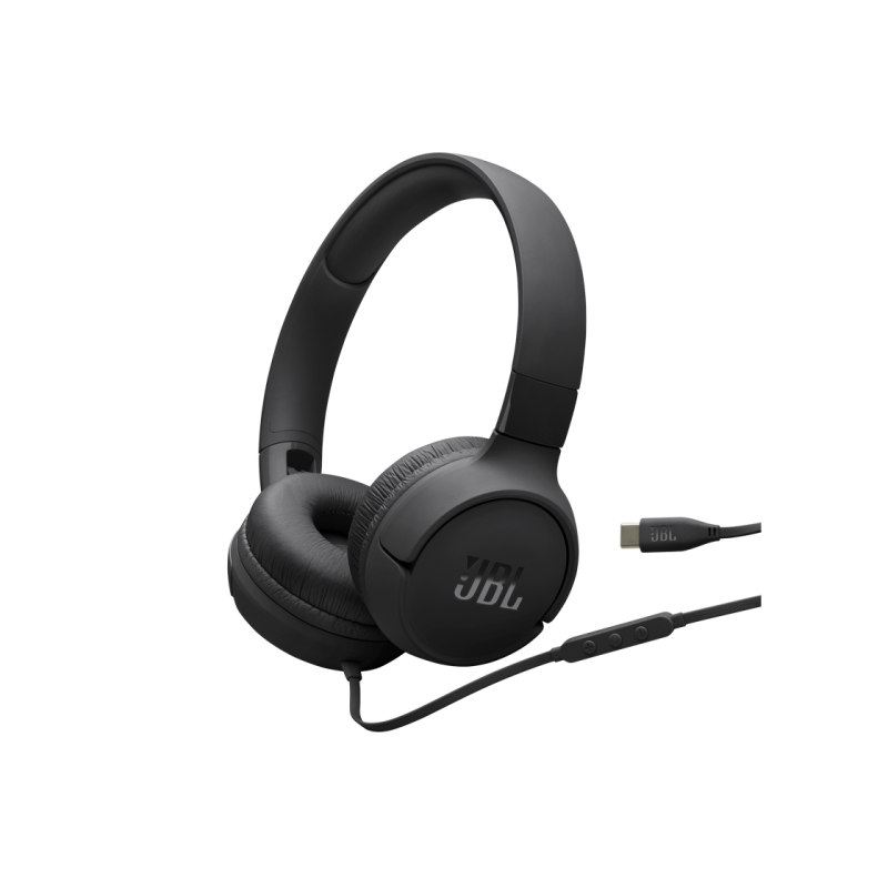 Headphones JBL T520C USB-C, Black