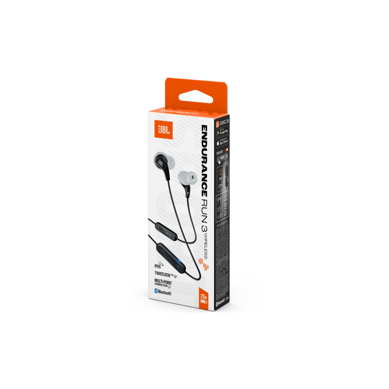 Earphones JBL Endurance RUN 3 BT, Black