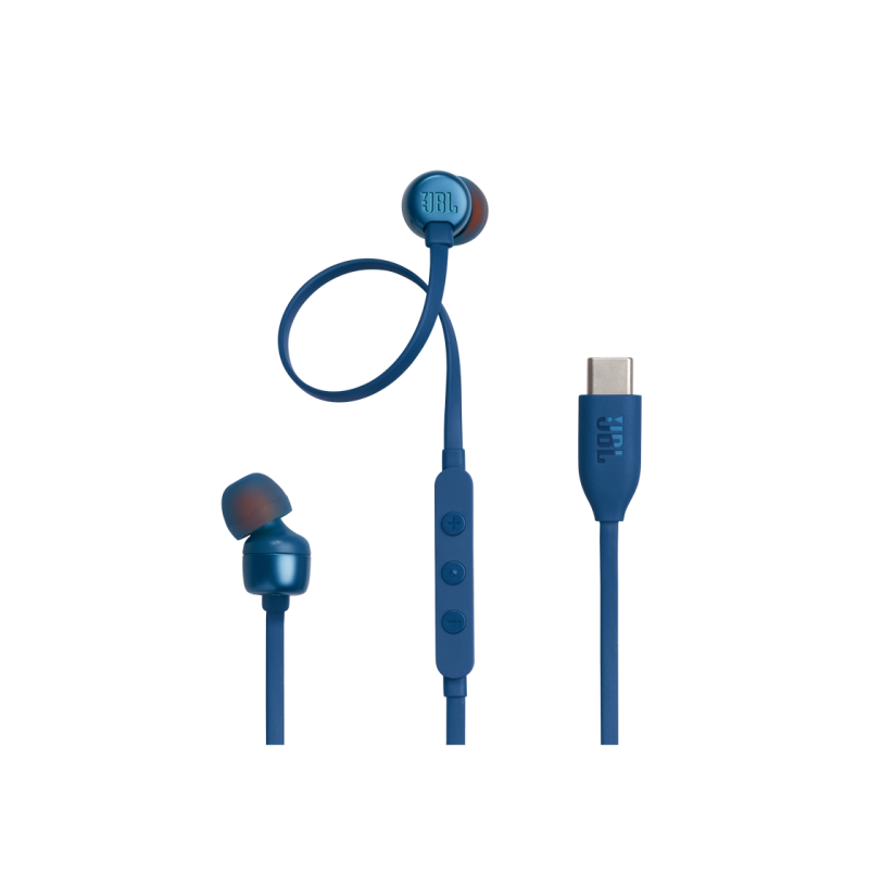 Наушники JBL T310C, Blue