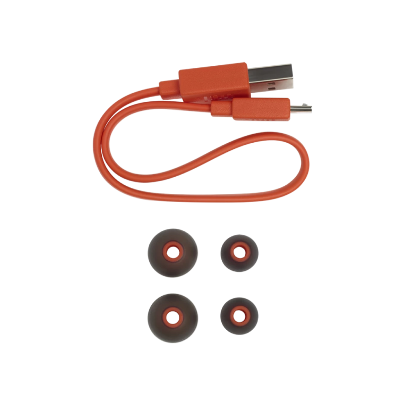 Earphones Bluetooth JBL T115BT, Coral Red.