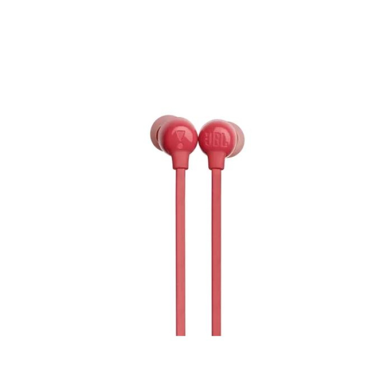 Earphones Bluetooth JBL T115BT, Coral Red.
