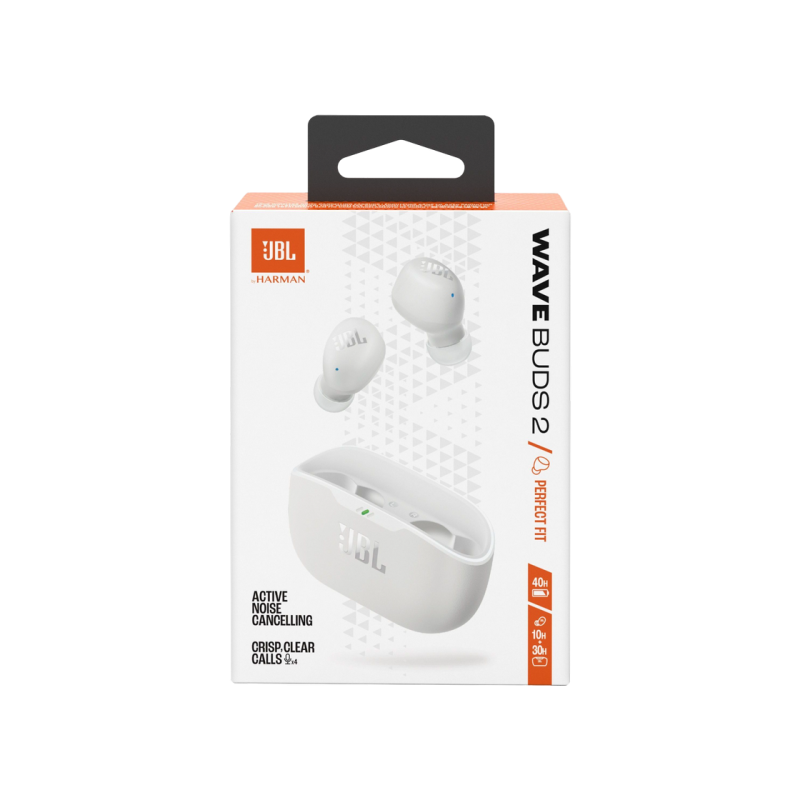 Casti JBL Wave Buds 2, White