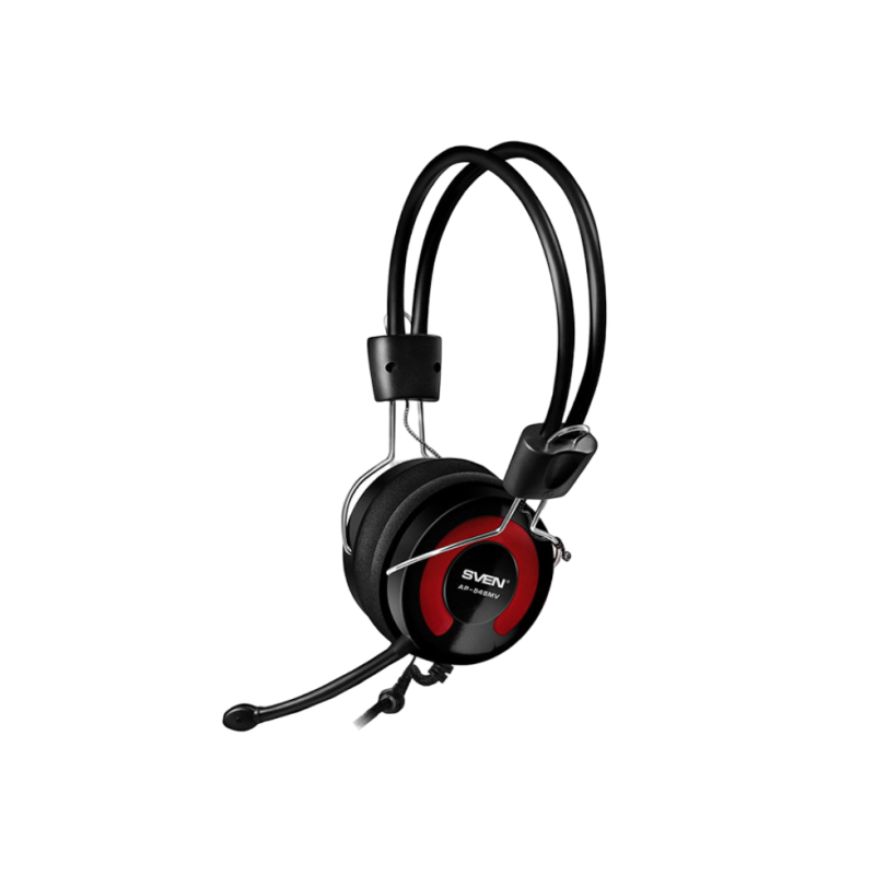 Casti Sven AP-545MV, Black/Red, 80684