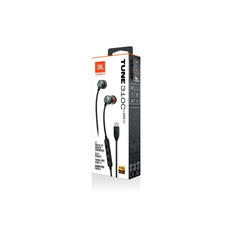 Наушники JBL T310C, Black