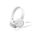 Headphones JBL T520C USB-C, White