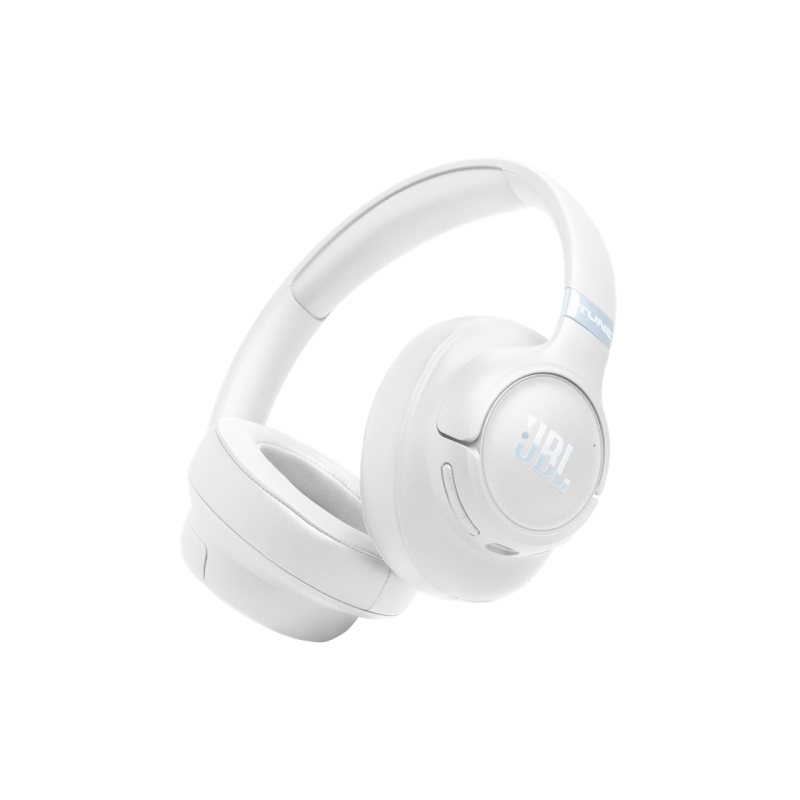 Headphones Bluetooth JBL T780NC, White, On-ear, Adaptive Noise Cancelling with Smart Ambient