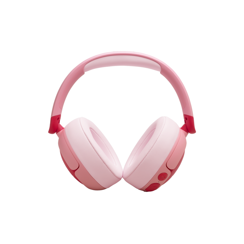 Наушники Bluetooth JBL JR470NC, детские, накладные, розовые