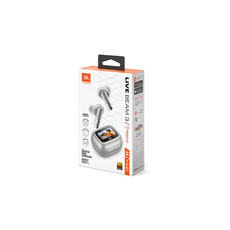 Наушники JBL LIVE Beam 3 Silver