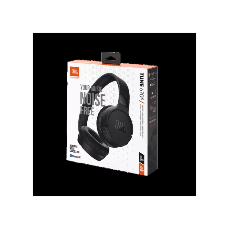 Наушники JBL T670NC, Black