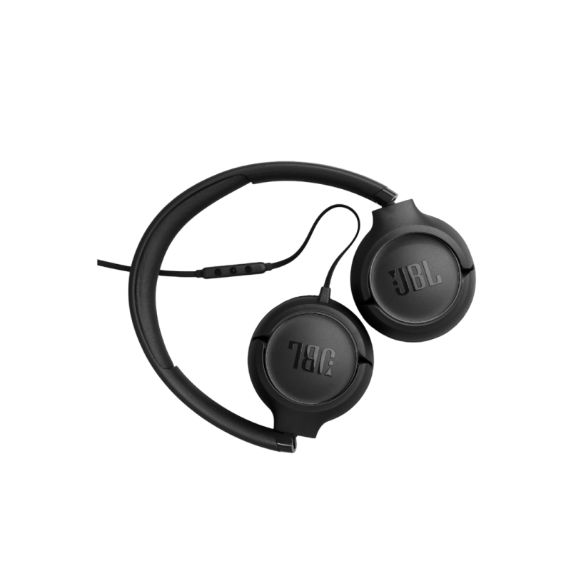 Headphones JBL T530C Black, USB-C, On-ear