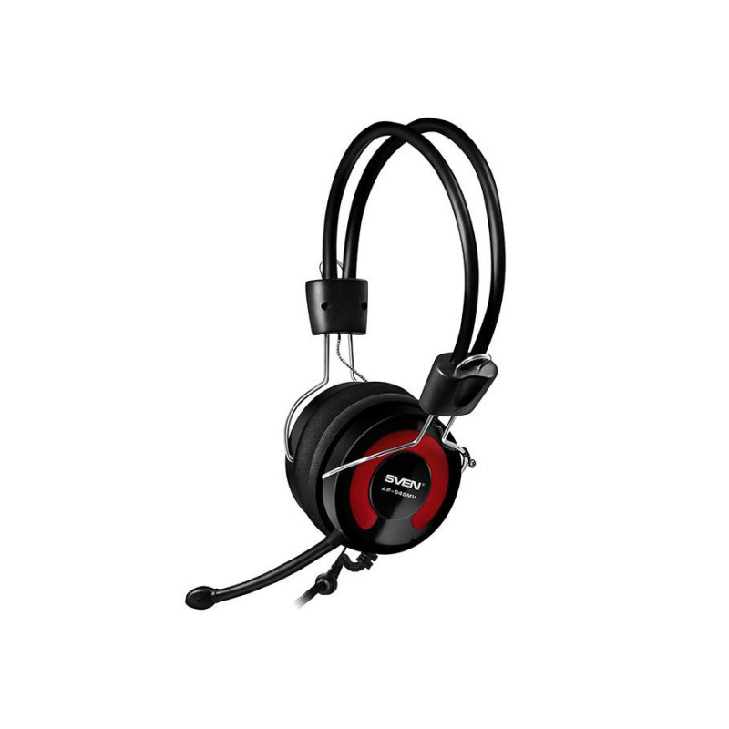 Casti Sven AP-545MV, Black/Red, 80684