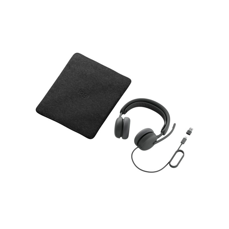 Headset Logitech ZONE Wired 2 - GRAPHITE - USB - N/A - UC, EU