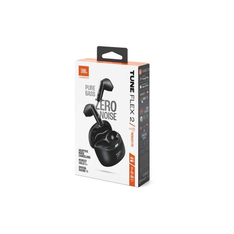 True Wireless JBL Tune Flex 2 Black, TWS-гарнитура