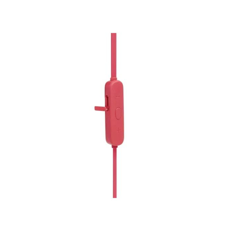 Earphones Bluetooth JBL T115BT, Coral Red.