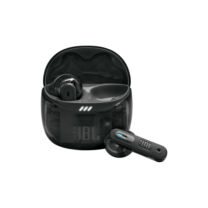 Беспроводная гарнитура JBL Tune Flex 2 Ghost Black, TWS