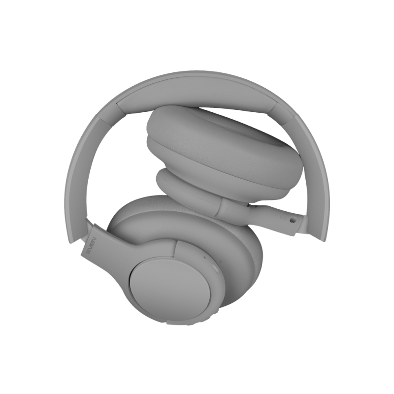 Bluetooth Headset SVEN AP-B800MV with Mic, Bluetooth, hybrid ANC, APP, 4 mics, 500mAh, Gray