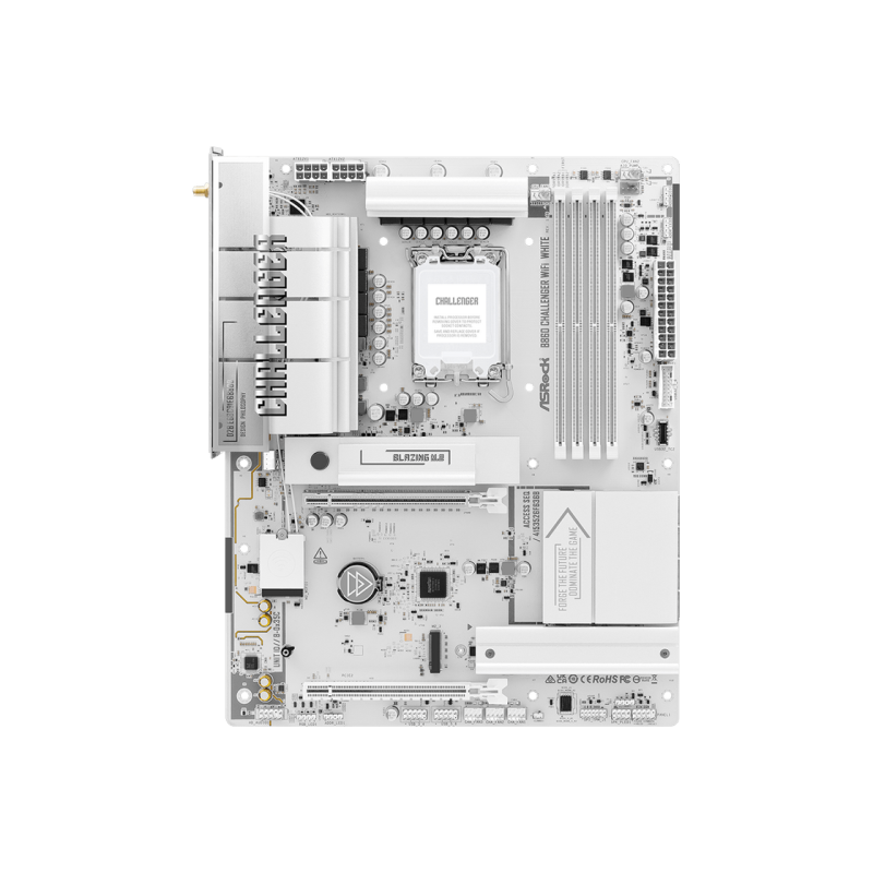 Placa de baza ASRock B860 Challenger WIFI White