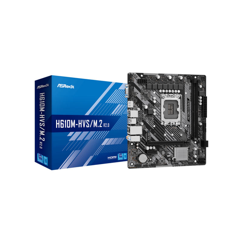 Материнская плата ASRock H610M-HVS/M.2 R2.0