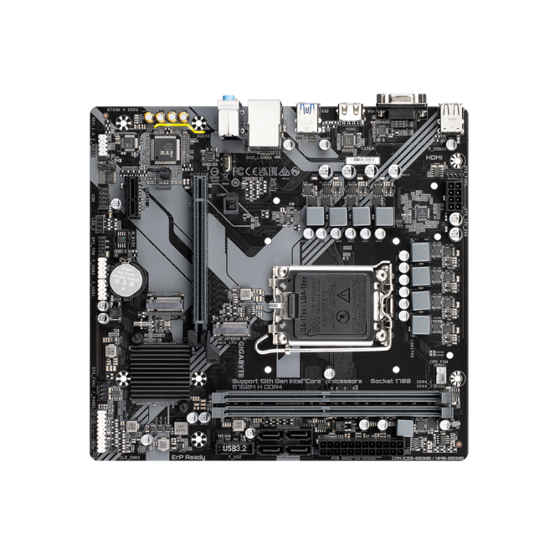 Материнская плата Gigabyte B760M H DDR4