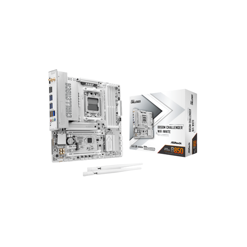Материнская плата ASRock B850M Challenger WIFI White