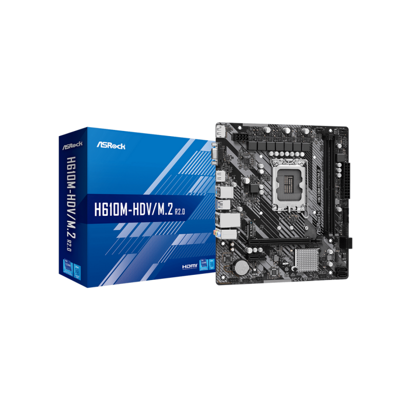 Материнская плата ASRock H610M-HDV/M.2 R2.0