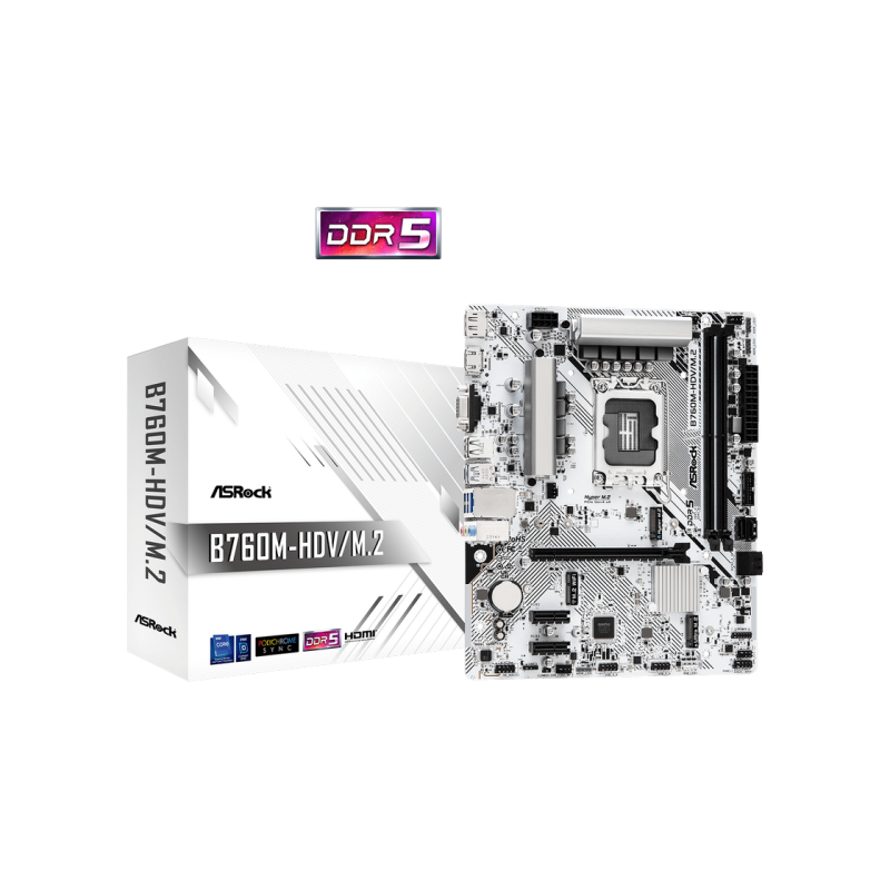 Материнская плата ASRock B760M-HDV/M.2