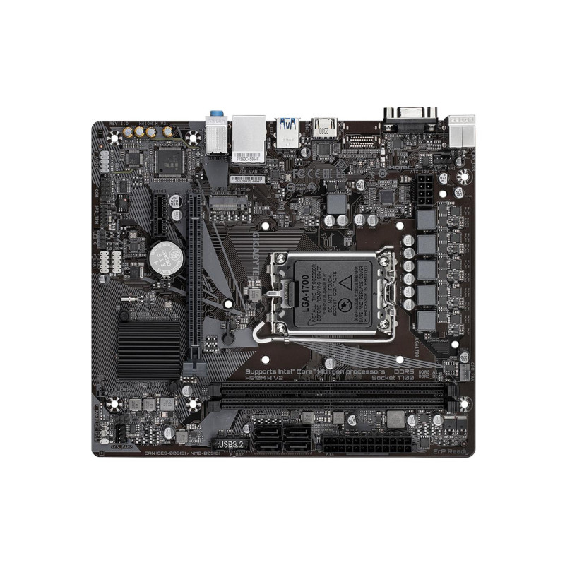 Материнская плата Gigabyte H610M H V2 DDR5