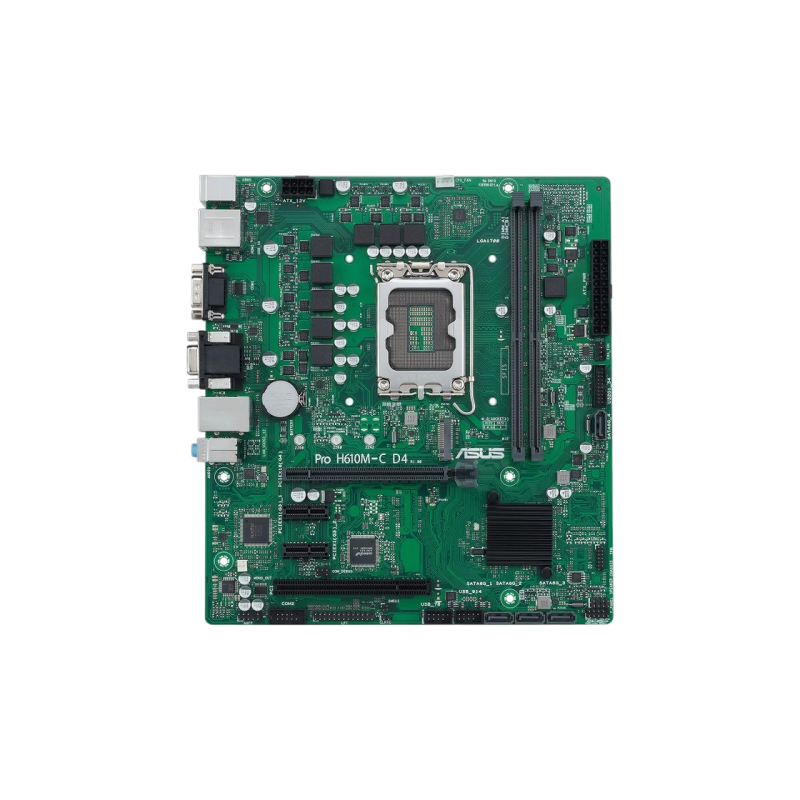 Материнская плата Asus Pro H610M-C D4-CSM