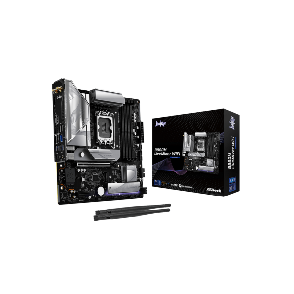 Placa de baza ASRock B860M LiveMixer WiFi mATX