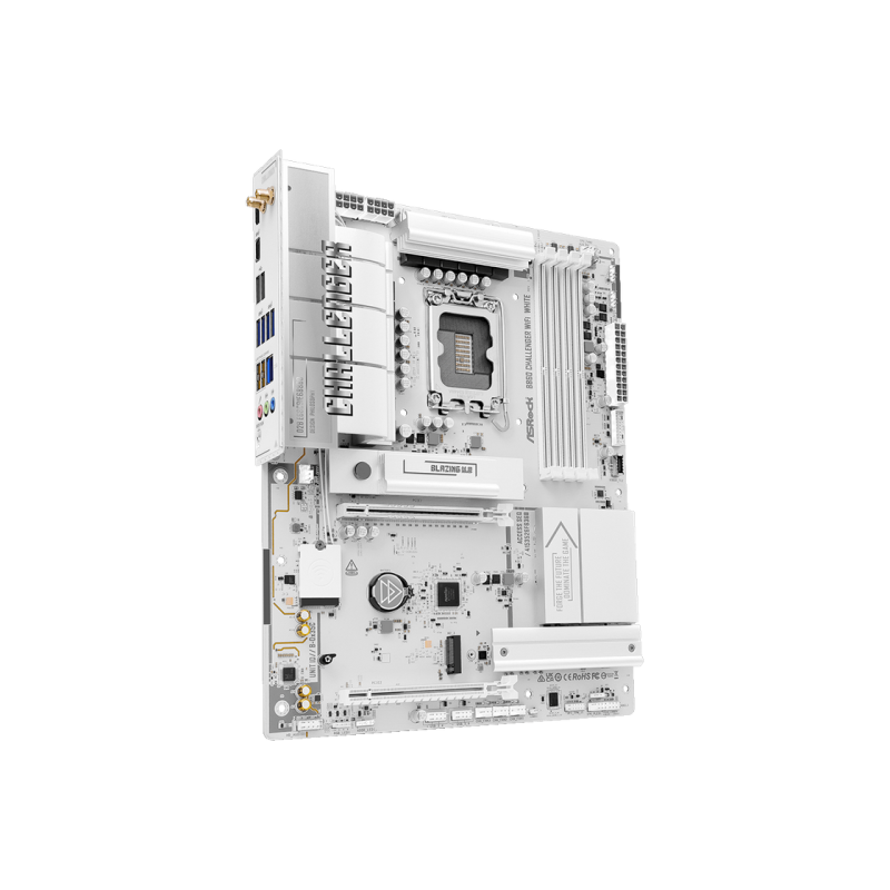Placa de baza ASRock B860 Challenger WIFI White