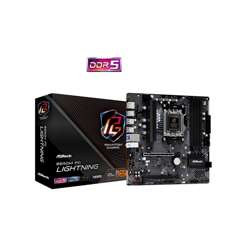 Материнская плата ASRock B650M PG Lightning
