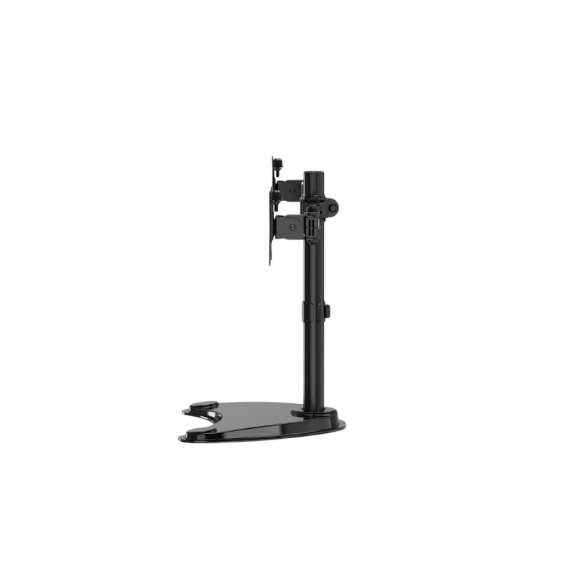 Table/desk stand for 2 monitors Gembird MS-D2ST-02, 13"-32", max.8kg, VESA: 75x75, 100x100