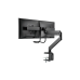 Table/desk 2-display mounting "MA-DA2-04" Gembird, (rotate,tilt,swivel), 17”-32”,up to 8 kg,VESA:75x75,