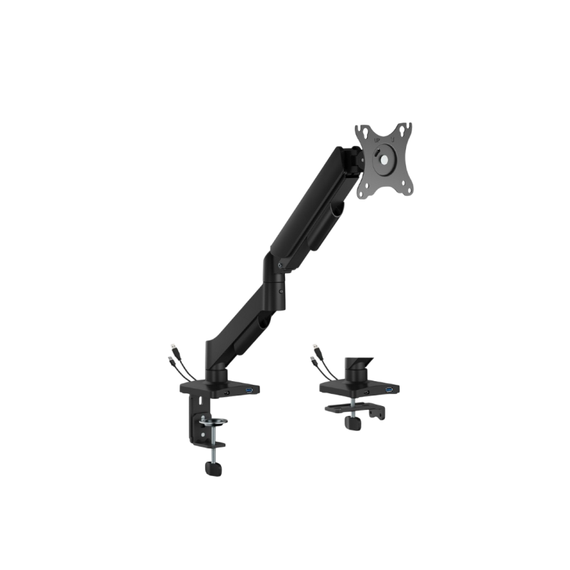 Table/desk 1-display mounting "MA-DA1U-01" Gembird (rotate,tilt,swivel),17”-32”,up to 9 kg,VESA:75x75,