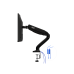 AOC AS110DX Single Monitor Arm with USB Hub