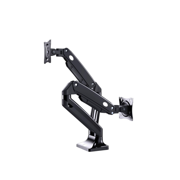 Table/desk 2-display mounting "MA-DA2-03" Gembird (rotate,tilt,swivel),17”-32”,up to 10 kg,VESA:75x75,