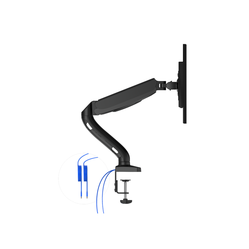 AOC AS110DX Single Monitor Arm with USB Hub