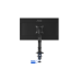 AOC AS110DX Single Monitor Arm with USB Hub