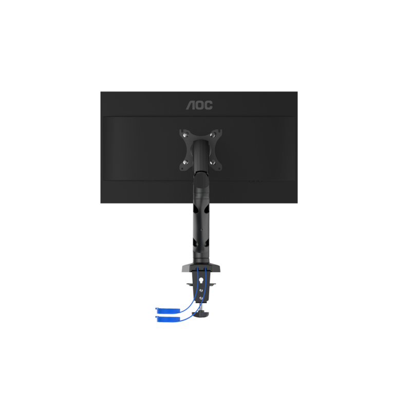 AOC AS110DX Single Monitor Arm with USB Hub