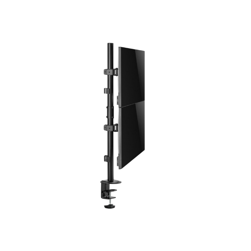 Table/desk 2-display mounting "MA-D2-02" Gembird,17”-32”,up to 9 kg,VESA:75x75,100x100